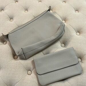 Cuyana system pouch insert large and system flap bag